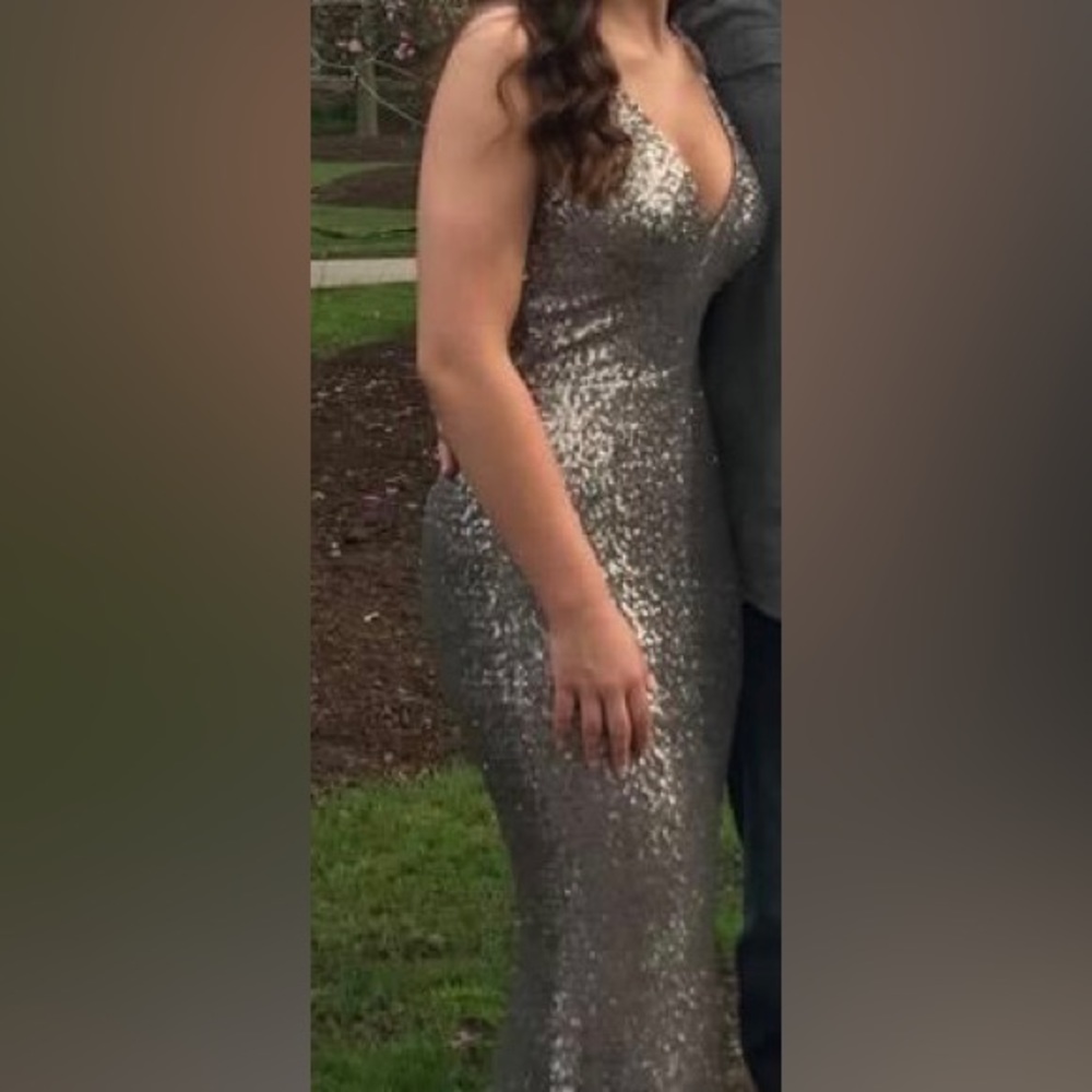 Sequin long dress